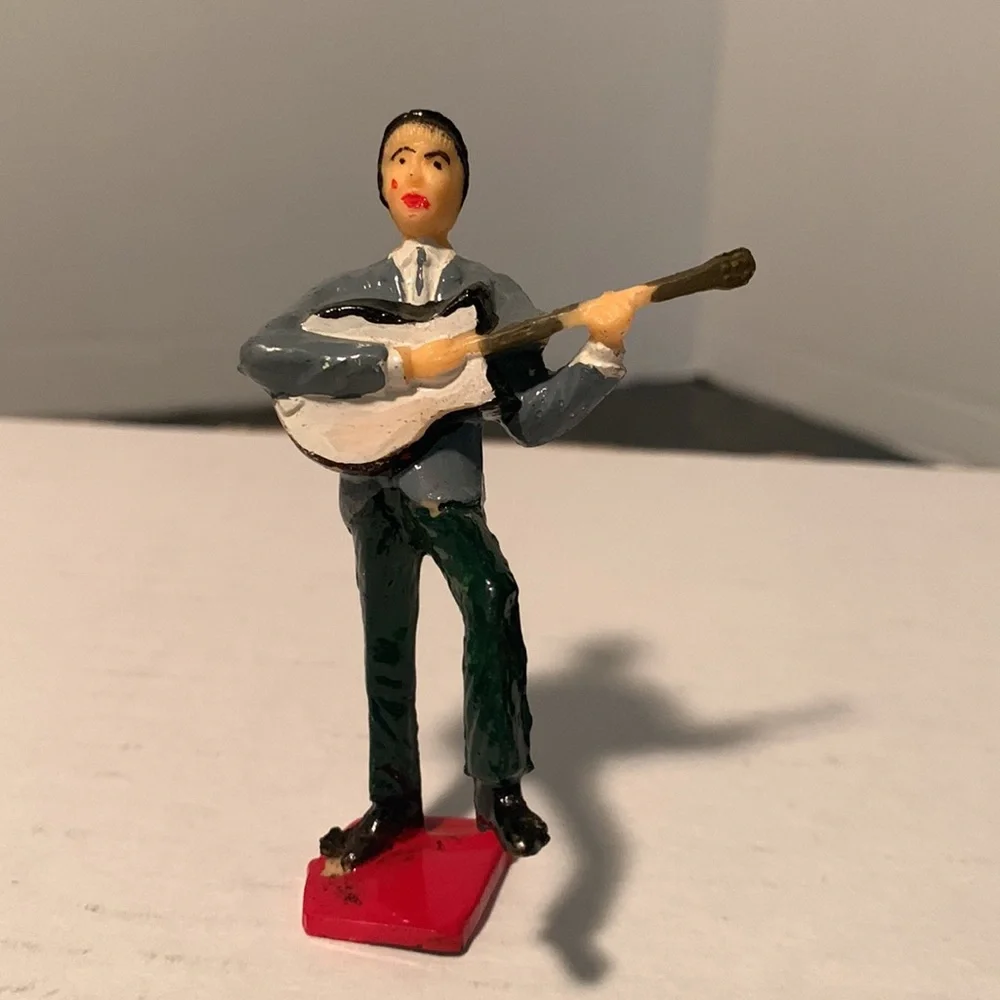 60’s Vintage BEATLES Plastic Cake Toppers/figures
